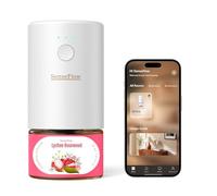 SenseFlow Essential Oil Diffuser Ultrasonic Wi-Fi SF101S Pro - 100% Plant-Based, LED Light, Adjustable Modes, 100㎡ Covers, 120-Day Scent - Air Freshener & Aromatherapy - Citrus Grove & Spiced Lotus