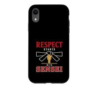 Sensei Karate Instructor Martial Arts Teacher Gift Case for iPhone XR