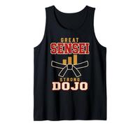Sensei Karate Instructor Martial Arts Teacher Gift Tank Top