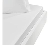 Sensei La Maison du Coton 57 Thread Count Fitted Sheet - Large 30 cm Deep - 100% Soft and Durable Cotton Studio