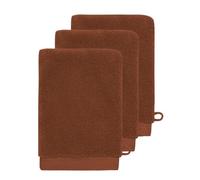 Sensei Maison SENSOFT Zero Twist Wash Mitts 560 g/m² 16 x 22 cm Auburn
