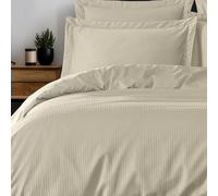 Sensei Maison Versalux Reversible Striped Cotton Satin Duvet Cover 240 x 220 cm String