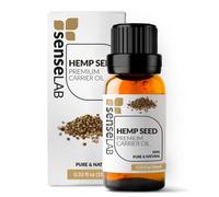 SenseLAB Hemp Seed Oil - 100% Pure Cold Pressed Organic Extract - Carrier Oil for Skin and Hair Care - For Dogs (30 ml)