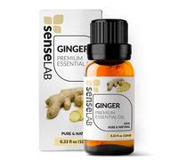 SenseLAB Indian Ginger Essential Oil - 100% Pure Extract Ginger Oil Therapeutic Grade Essential Oils - for Diffuser and Humidifier - Massage and Hair Care Oil - Aromatherapy Oils (10 ml)