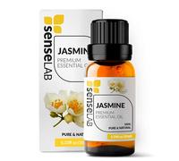 SenseLAB Jasmine Essential Oil - 100% Pure Extract Jasmine Oil Therapeutic Grade Essential Oils - for Diffuser and Humidifier -Skin and Hair Care Oil - Sensual Massage Oil - Aromatherapy Oils (10 ml)
