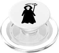 Sensenmann in the dark robe with Sense - Halloween Design PopSockets PopGrip for MagSafe