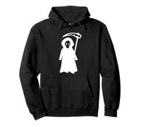 Sensenmann in the dark robe with Sense - Halloween Design Pullover Hoodie