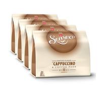 Senseo Cappuccino, New Recipe, Pack of 4, 4 x 8 Coffee Pods