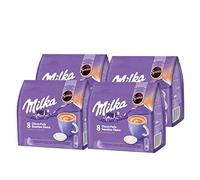 Senseo Milka Choco Pads Set of 4 Chocolate Beverages Cocoa Drinks Coffee Pads 4 x 8 Pads