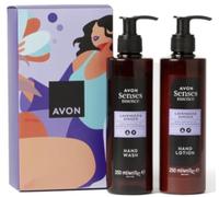 Senses Essence Duo Lavender and Ginger Hand Wash and Lotion Gift Set, 250 ml Each