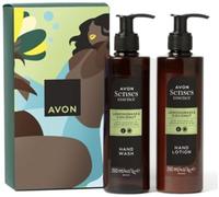 Senses Essence Duo Lemongrass & Coconut Hand Wash and Lotion Gift Set, 250 ml Each