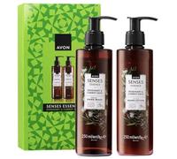 Senses Essence Duo Rosemary & Carrot Seed Hand Wash and Lotion Gift Set, 250 ml Each