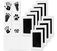 SenseYo 3 Pack Inkless Hand and Footprint Kit, Dog Paw Nose Print Kit Suitable for Babies and Pets (9cs)