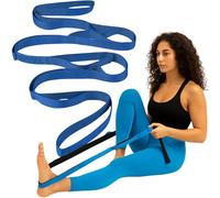 Senshi Japan Best Stretching Strap Exercise Bands for Physical Therapy and Exercise for Flexibility Perfect Yoga Straps for Stretching Fascia, Hamstring & Leg Stretcher