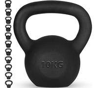 Senshi Japan Cast Iron Kettlebell, Cardio, Home & Functional Training, Muscle Building (10KG)