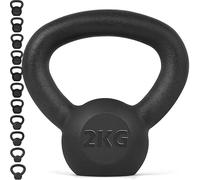 Senshi Japan Cast Iron Kettlebell, Cardio, Home & Functional Training, Muscle Building (2KG)