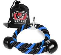 Senshi Japan Extra Length Tricep Rope, Versatile Strength Training Option, Heavy Duty Steel, Ceiling Mounted Cable Machine, Easy Installation & Setup, Pulley System-Designed Upto-36 inches