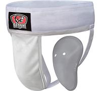 Senshi Japan Groin Guard Anti-Sweat For Boxing, Muay Thai, MMA, Karate Rugby Removable Cup, Protector Box For Men, Boys & Teens