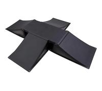 Senshi Skate Ramp | 5 Piece Skateboard Ramp Set For Garden BMX, Scooters, Bikes | Heavy Duty Mini Trick & Flips Ramp For Children & Teenagers up to 100KG | Skatepark Equipment For Home