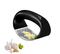 Senshuomy Garlic Press Garlic Crusher Kitchen Garlic Rocker, 304 Stainless Steel,Quality Stainless Steel Garlic Press - Easily Crush Garlic and Save Cooking Time