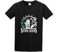 Sensi Seeds Weed Ganja Men's T-Shirt Casual Tee Summer Fashion Tops Clothing