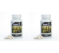 Sensible Pet Supplements 'Calm'. Calming supplement for dogs and cats. Containing L-Tryptophan, L-Theanine and Valerian root extract. 50 sprinkle capsules. (Pack of 2)
