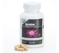 Sensible Pet Supplements 'Liver'. Supplement for dogs and cats supporting liver function. Contains Milk Thistle Extract. 90 sprinkle capsules.