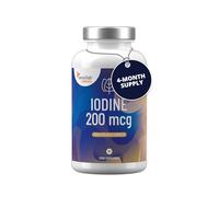 Sensilab Essentials Iodine Tablets 200 mcg 120 Iodine Capsules