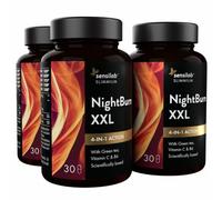 Sensilab Slimmium, NightBurn XXL Premium Green Tea Extract, with Added Vitamins B6 and Vitamin C
