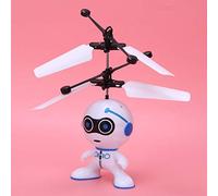 Sensing Aircraft Toy with Material for Safe Play with Kids Above 8 Years Old White Pink (White)