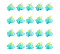Sensing Duck Fishing Set for Kids - 20pc Light-Up ABS Bath Toys with Neon Animals, Great for Bath Time, Beach, Pool & Educational Play