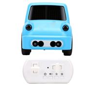 Sensing RC Car, ABS Inductive RC Car with 4 Play Modes, LED Eyes and Music, 500mAh Rechargeable Remote Control for Kids Boys Indoor Play (Blue)