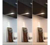 Sensio Astro Triotone Brushed Aluminium Under-Cabinet Led Spotlight Kit - 3-Pack, 24V 4.8W (Se11190T3)