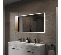 Sensio Glimmer Rectangular Wall-Mounted Bathroom Illuminated Colour-Changing Mirror (H)80Cm (W)60Cm