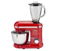 Sensio Home 2-in-1 Food Processor Blender & Stand Mixer - 1300W - RED