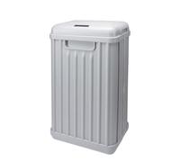 Sensio Home 50 Litre Large Waterproof Motion Sensor Trash Can Dust Bin with Auto Lid, Ozone Function Helps Neutralise Bacteria, Bedroom Bathroom Living Room Office, Grey