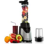 Sensio Home Personal Blender Smoothie Maker - Electric Blender and Grinder for Fruit, Vegetables, Protein Shakes - BPA Free 600ml Portable Sports Bottle, Grinder - 500W
