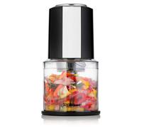 Sensio Home Mini Food Chopper Processor - Electric Dicer, Onion and Other Vegetables - 600ml Blender Bowl and Quad Durable Stainless-Steel Blades - 300W