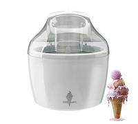 Sensio Home Ice Cream Maker Machine - Gelato Sorbet Frozen Yoghurt in 20 Minutes - Detachable Mixing Paddle - Easy to Operate - Voted Winner Independent Best Buy (White)