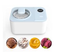 Sensio Home Icy Treats Ice Cream & Dessert Maker, Delicious Fast Ice Cream NO Pre Freezing Required, Gelato, Sorbet, Yoghurt In 40 Minutes with Recipes Included, Blue