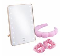Sensio LED Mirror and Hair Accessory Gift Set