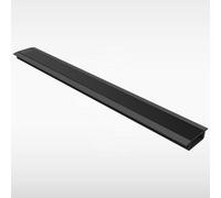 Sensio Linia Black Recessed Aluminium Profile For Led Strip - 2200mm
