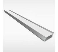 Sensio Linia Recessed Aluminium Profile 1000mm Matt Silver Se980120