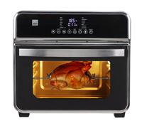 Sensio Home Gourmet Pro Clean Cook Air Fryer Oven - Dehydrator 1600W | 15L Capacity with Rotisserie Function and 14 Digital Preset Programs, Family Size Healthy Oil Free Cooking, Full Accessory Set