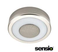 Sensio Sensiosound Led Surface Light With Built-In Bluetooth Speaker, Cool White 5000K, 8W (Se21090C0)
