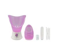 Sensio Spa Facial Steamer & Nasal Inhaler with Aromatherapy Pod & 4 Piece Beauty Tools Set, Face Steam Inhale, Deep Clean & Clear Sinuses at Home Spa, Unclogs & Opens Pores, Removes Blackheads