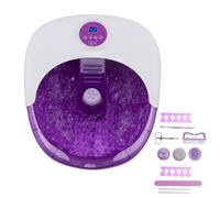 Sensio Luxury Foot Spa Massager Pedicure Bath - Digital Touch Screen Temperature Control - Nine Pedicure Plus Three Massage Accessories - Pamper Your Feet with Heat, Bubbles and Massaging Tools