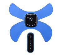 Sensio Spa Wireless EMS & Heat Massager - Muscle Stimulation & Relaxation, 19 Intensity Levels & 6 Modes, Rechargeable, for Legs, Back, Shoulders, Abs - Includes Remote Control, Blue