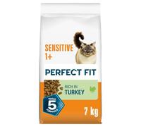Sensitive Adult 1+ Dry Cat Food 7 kg Turkey