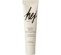 Sensitive Day Cream SPF 50 (50 ml) - Mineral Sun Protection for Sensitive Skin | Moisturising with Hemp Oil & Chamomile | 100% Natural Cosmetics | Absorbs Quickly - No White Effect